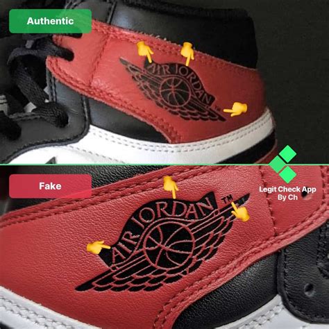 jordans sign on shoes vs fake|how to know if jordans are genuine.